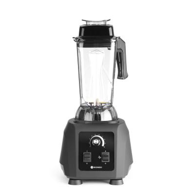 Stolní mixér, HENDI, 2,5L, Černá, 230V/1680W, 320x250x(H)532mm | 230718